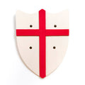 Historisch wit wapen met Sint-Joris kruis L