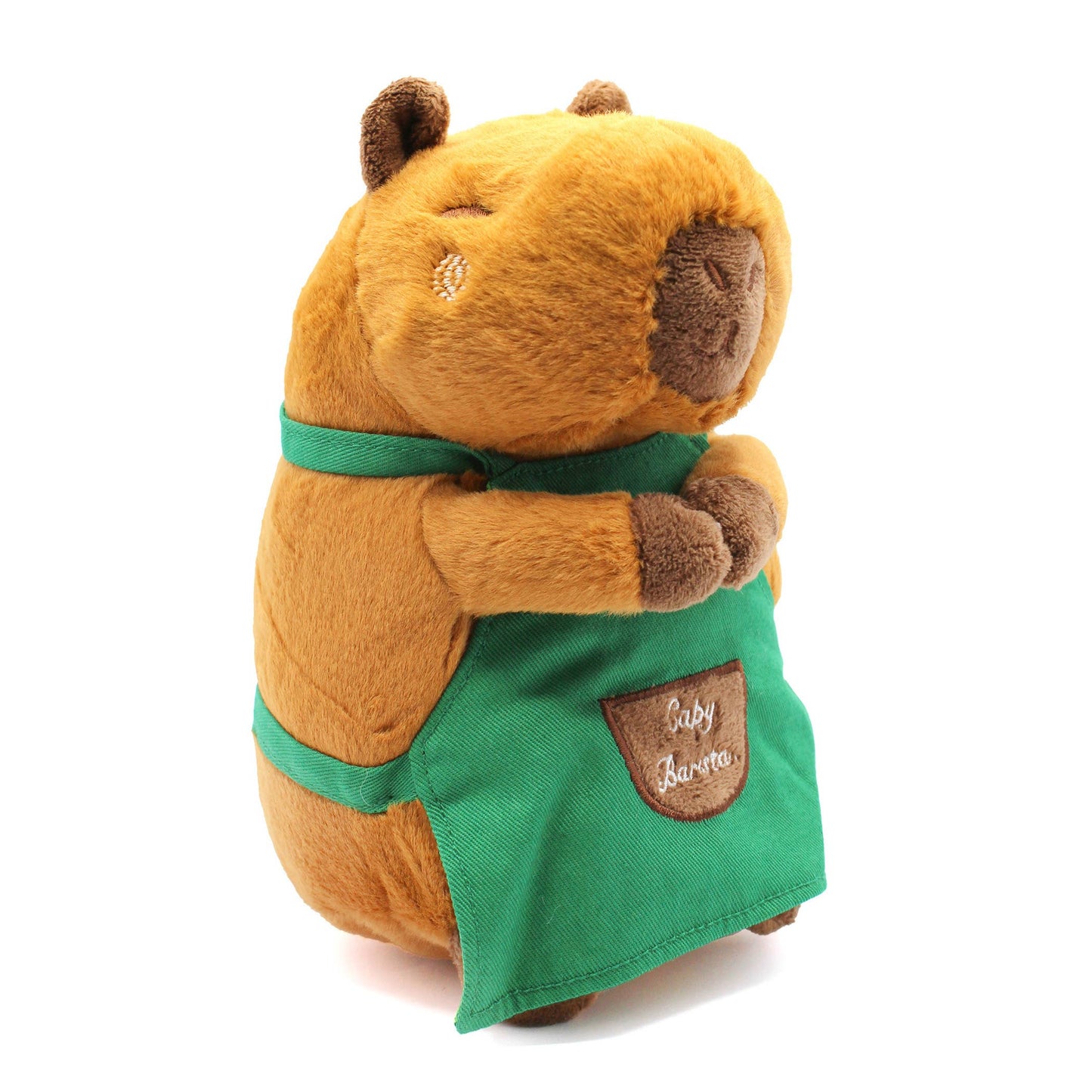 Capybara Barista Plush Toy