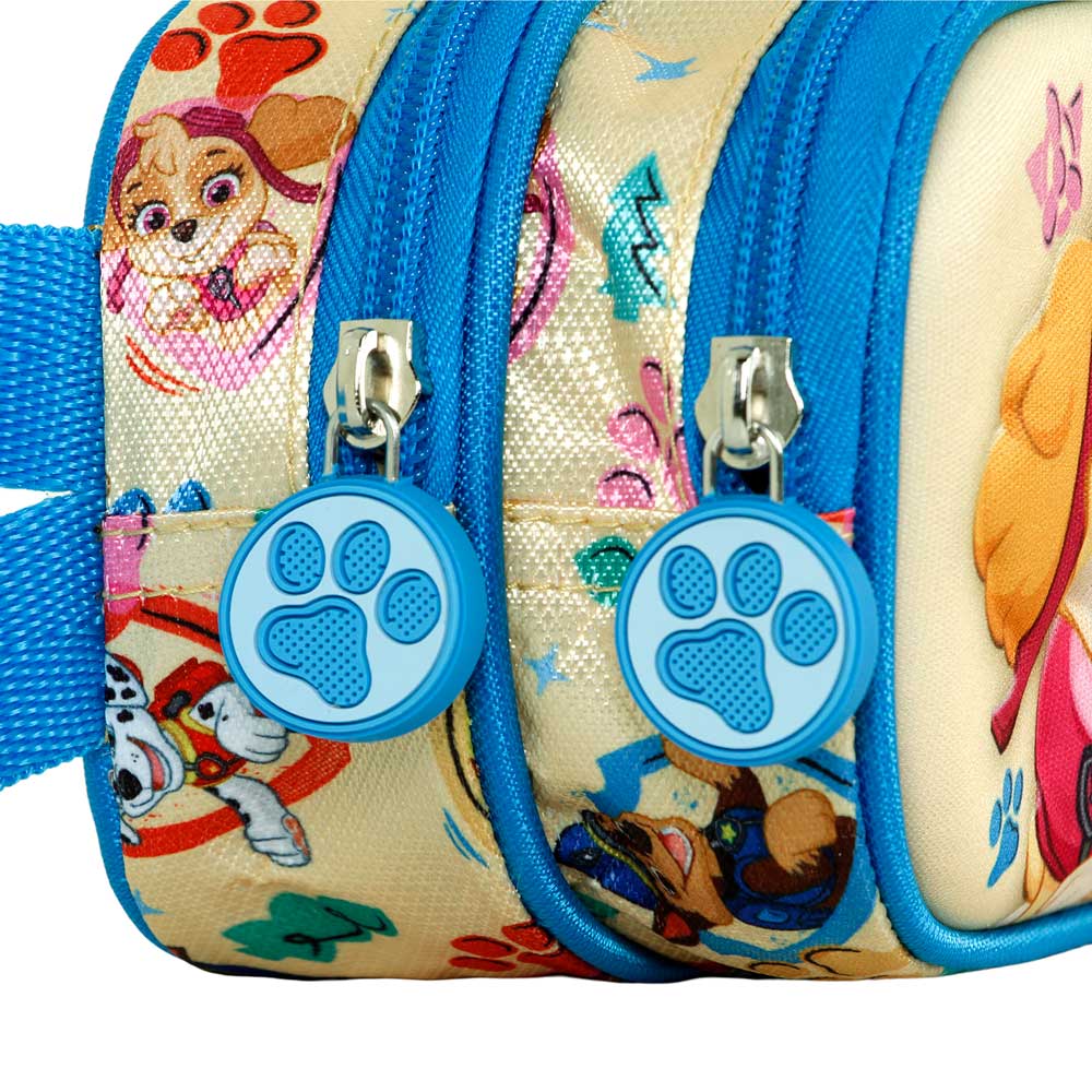Paw Patrol Friendship 3D Double Pencil Case, Blue