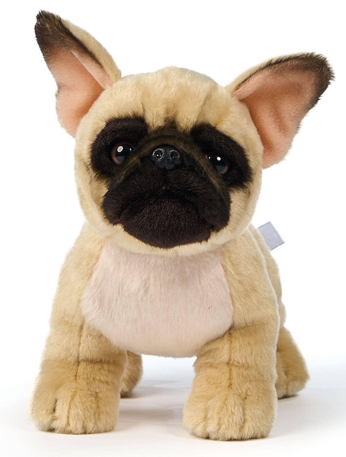 Beige French Bulldog Plush Toy