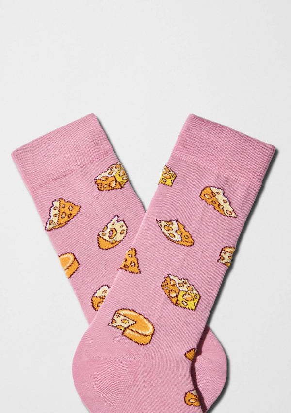 BeCheese Rose - Chaussettes coton biologique