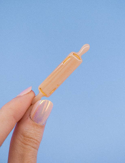 Rouleau – à pâtisserie barrette pince crocodile design soigné | Joanna Behar – vue 2