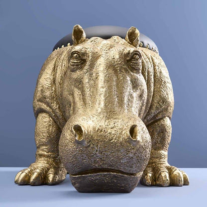 Tabouret HippopotamePatty Potamus Or