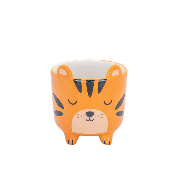 Mini tiger planter on legs