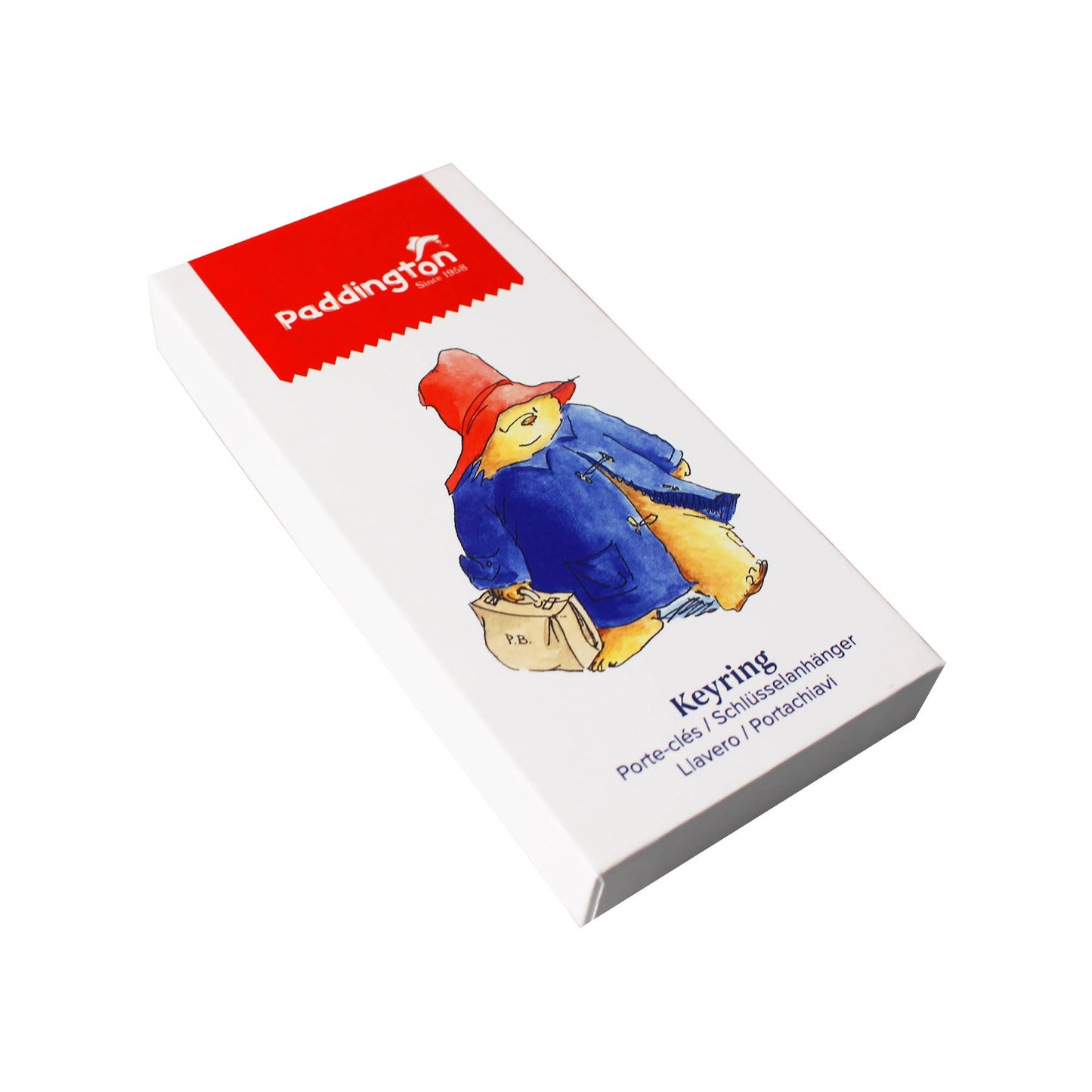 Paddington Keyring - Gold Tag
