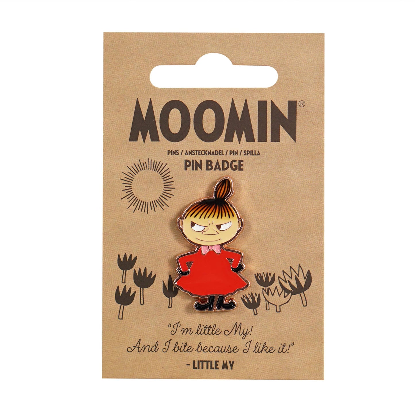Moomin Little My Metal Pin