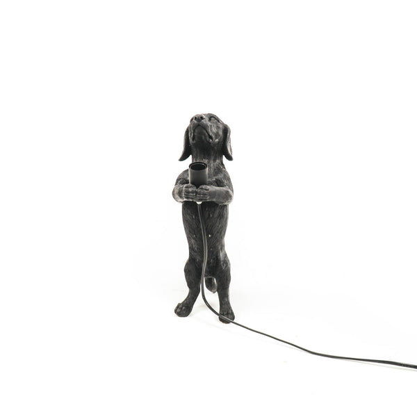 Dachshund Lamp - Black