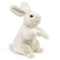 Marionnette à Main Lapin Blanc Debout