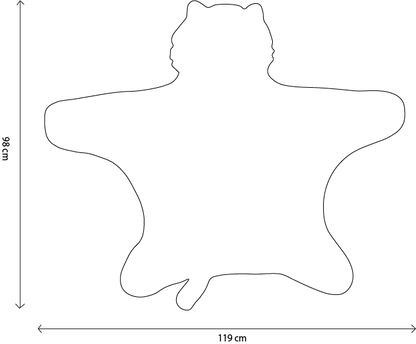 Tiger costume for children