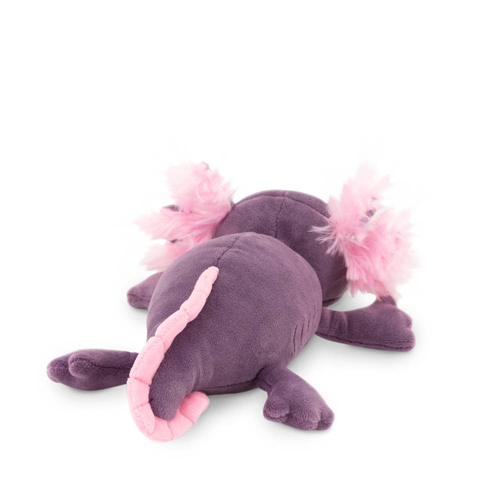 Peluche axolotl violet 20 cm