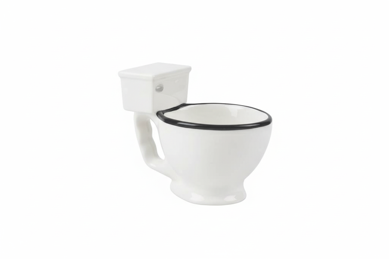 3D Toilet Mug