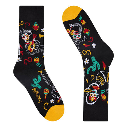 Unisex seamless cotton Mariachi socks