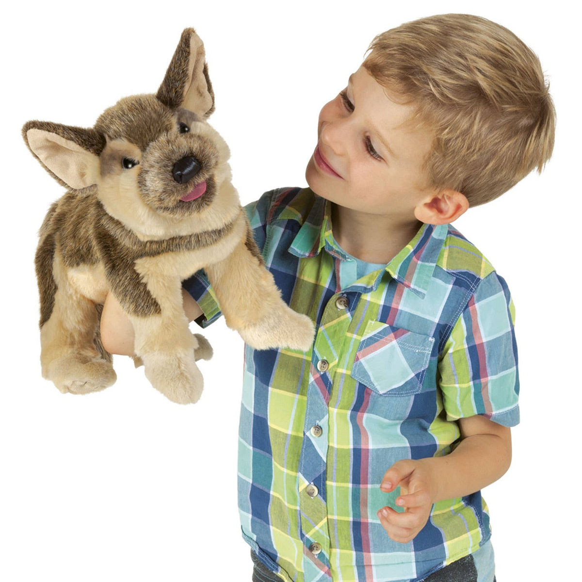 German Shepherd Puppy Hand Puppet