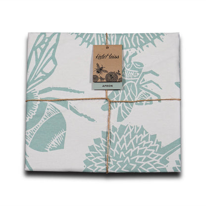 Bee Dandelion Recycled Cotton Apron