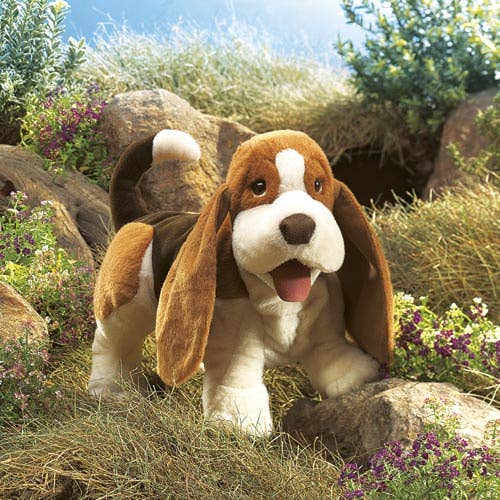 Basset Hand Puppet