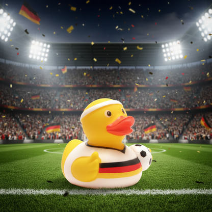 Canard Footballeur Maillot d'Allemagne