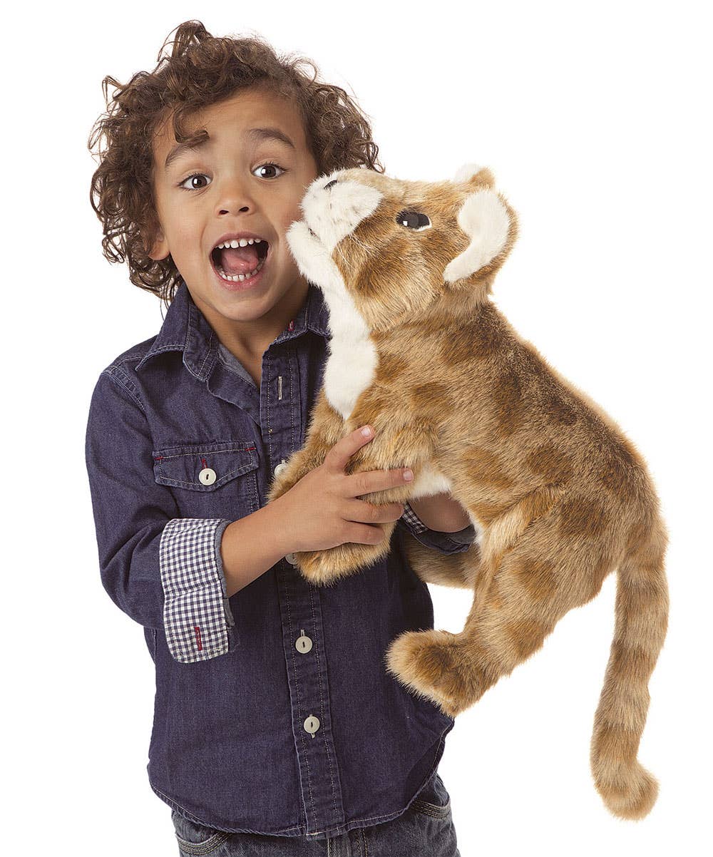 Lion Cub Hand Puppet