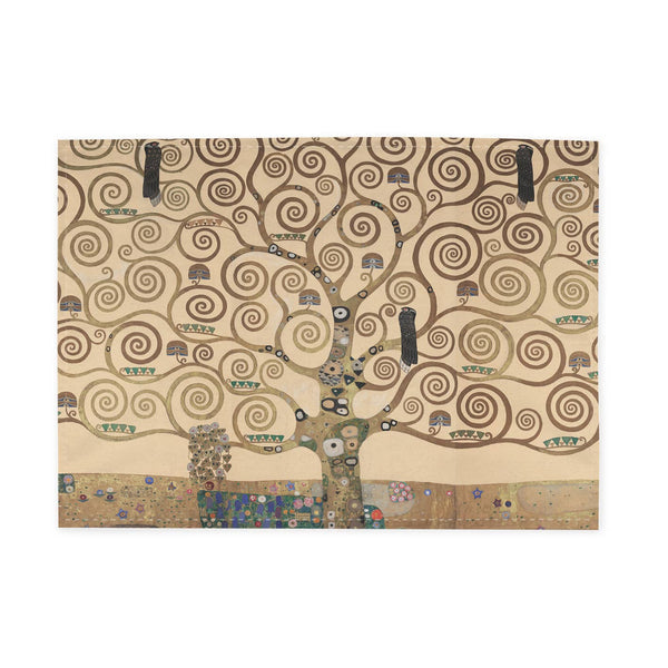 Klimt tree tea towel