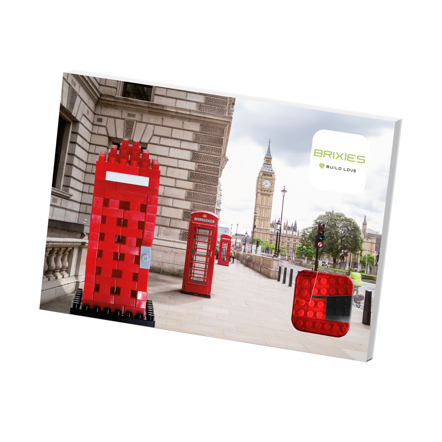 BRIXIES Red telephone booth
