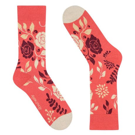 Chaussettes Roses Rouges