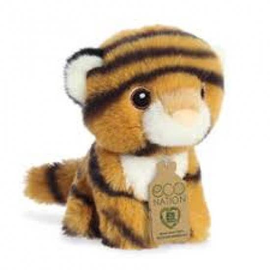 Eco Nation Mini Tiger Plush Toy