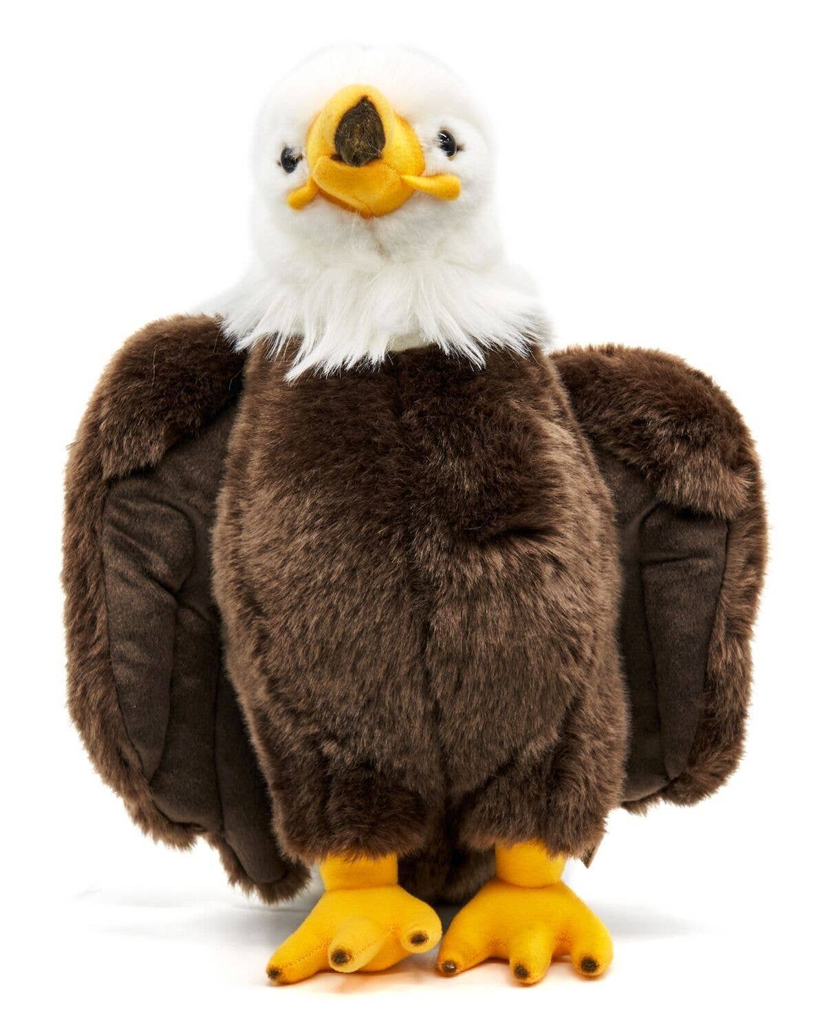 Bald eagle plush toy