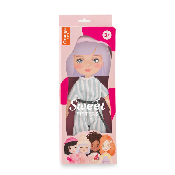 Clothing set: 28cm striped jumpsuit