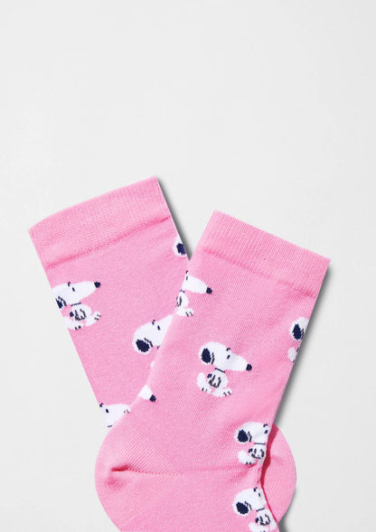 BeSnoopy Rose - 100% Organic Cotton Socks
