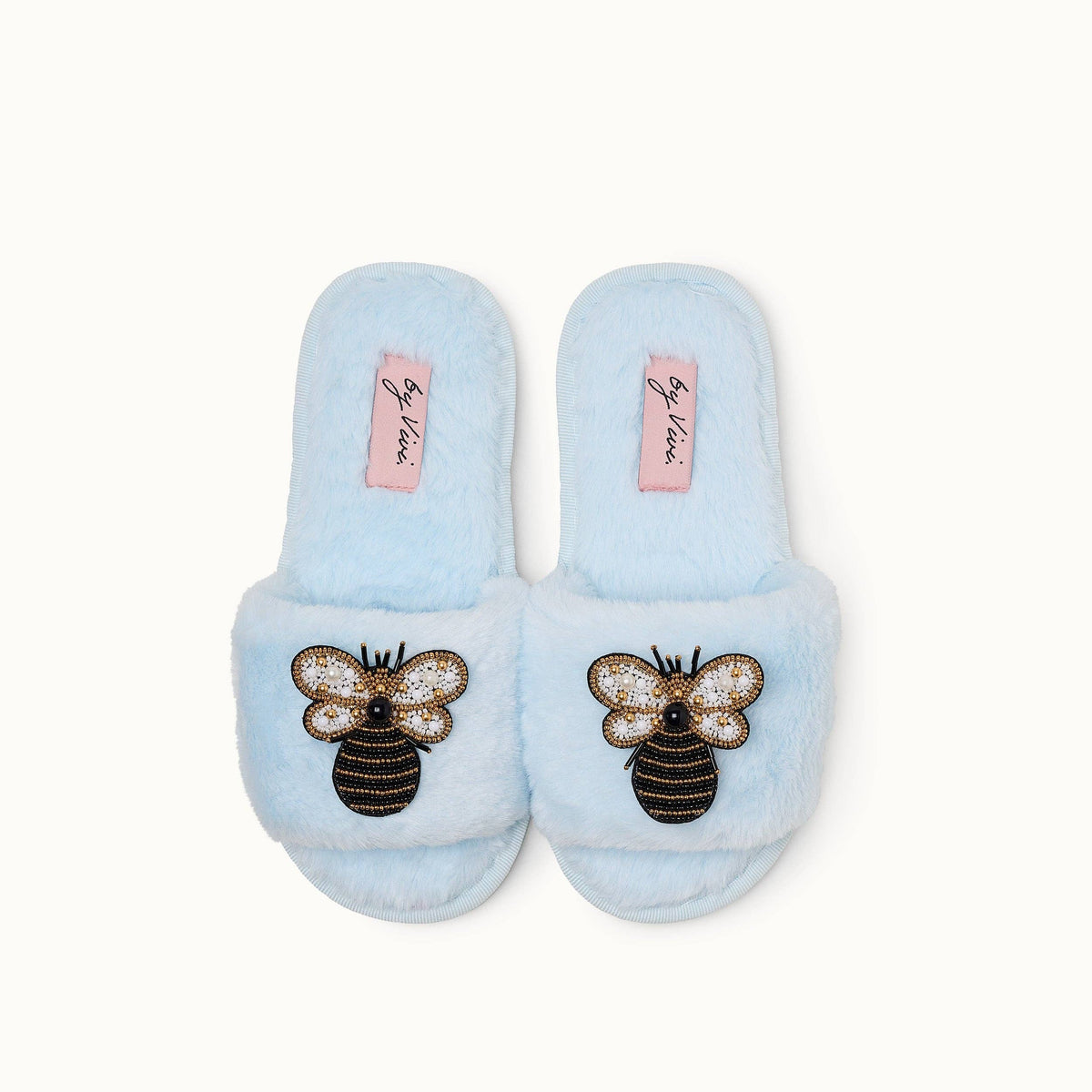 Pair of slippers pins - Bee