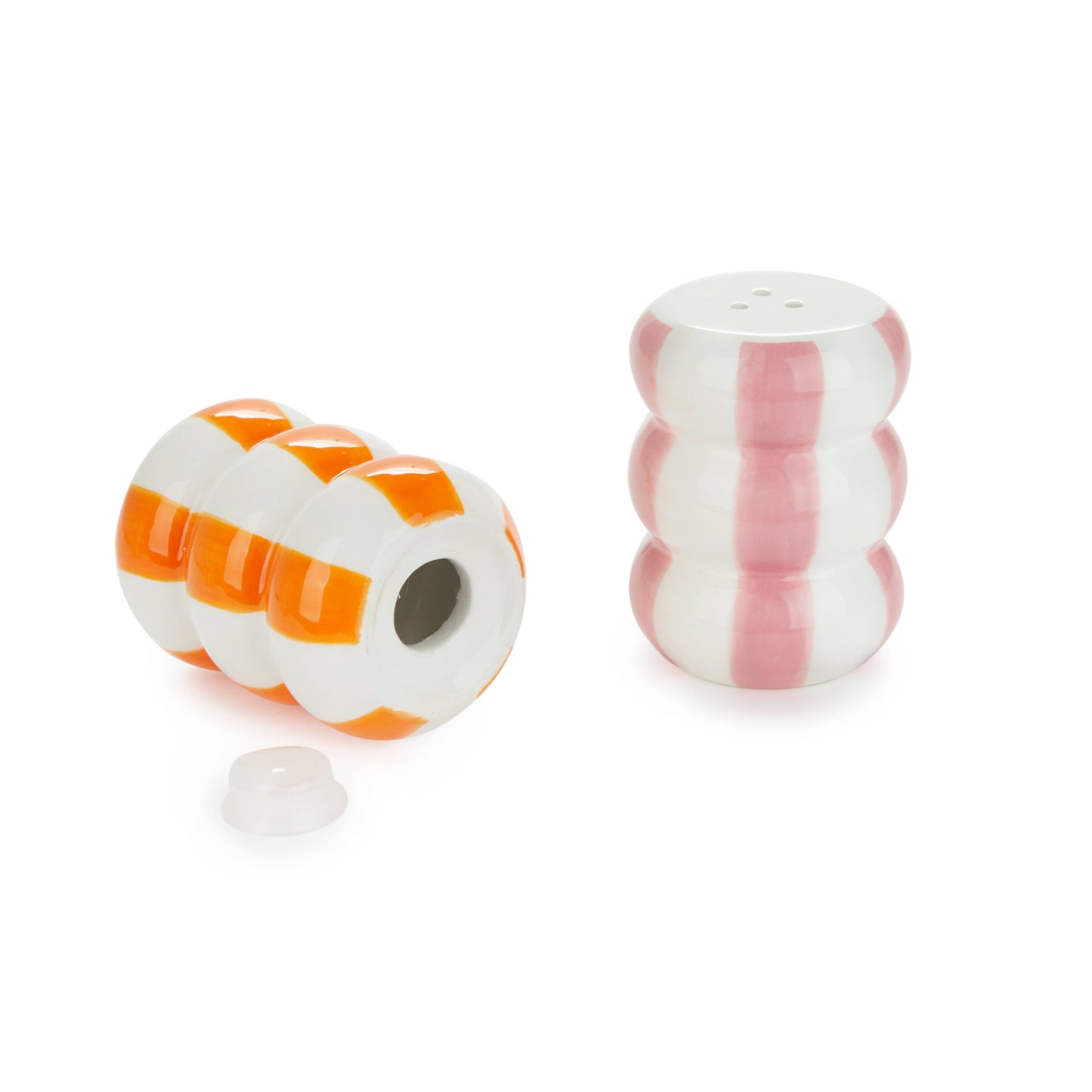 Salt and pepper buoys - Orange/Pink