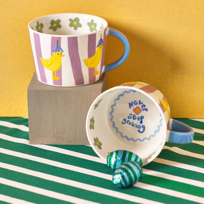 Eendenmok "Blijf altijd groeien"