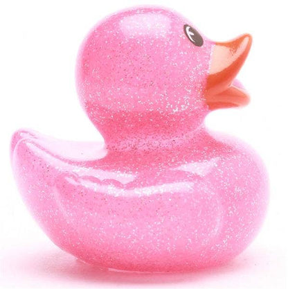 Mini Glitter Duck - pink