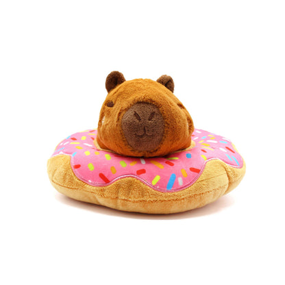 Capybara Donut Plush Toy