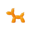 Oranje ballon hond kaars