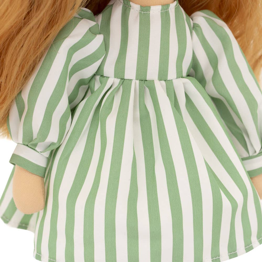 Clothing set: 28cm striped dress