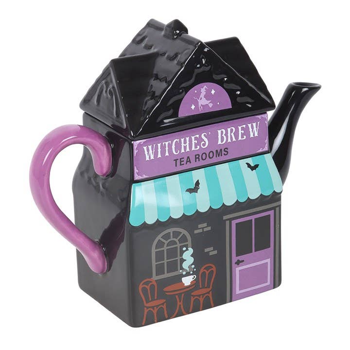 Witches' Brew Teahouse Halloween Teapot