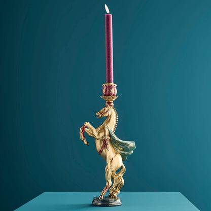 Circus Horse Chandelier, Gold, 17.5 x 9.5 x 36.5 cm