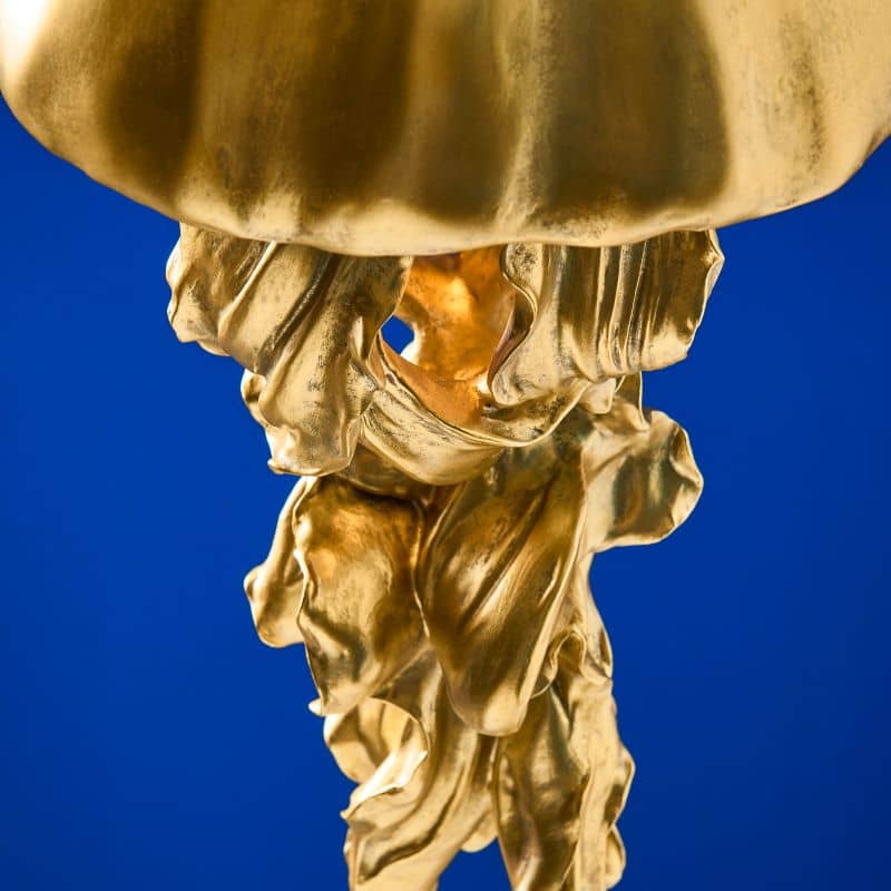 Ava plafondlamp, goud, 22,5 x 21,5 x 42 cm