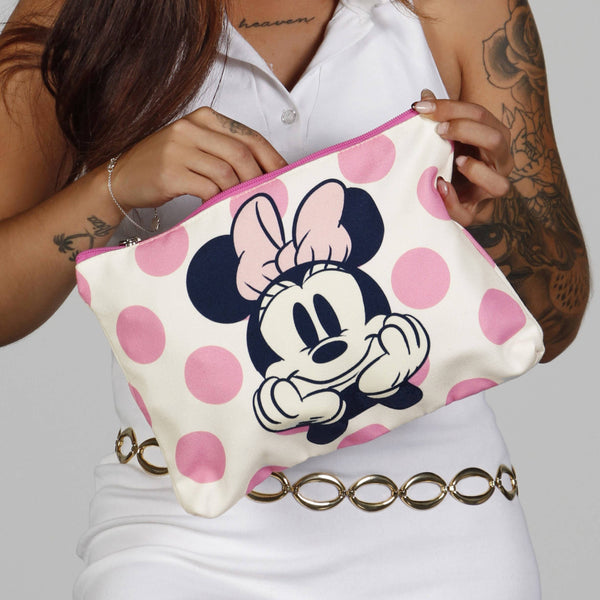 Disney Minnie Mouse Dots-Sun Toiletry Bag, Pink