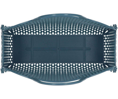 Teal Blue Vintage Retro Bag