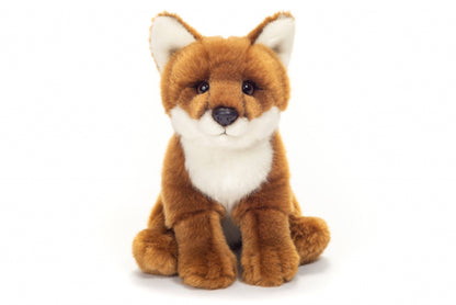 Peluche Renard roux assis