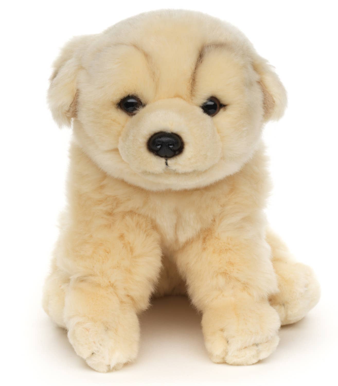 Golden Retriever Puppy Plush Toy, Sitting