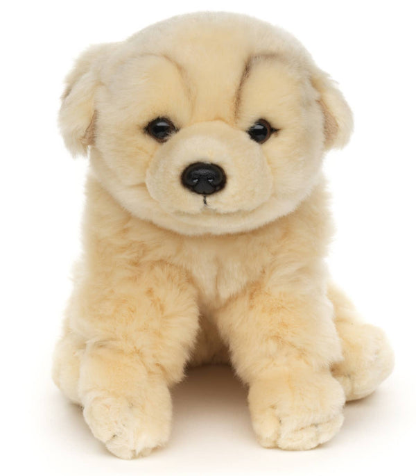 Peluche Chiot Golden Retriever, assis Uni Toys