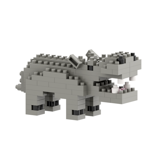 BRIXIES hippopotamus