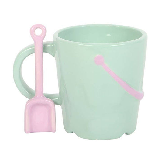 Mug Seau Pastel avec Cuillère Pelle