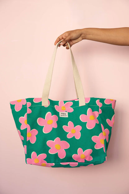 Sac cabas Claude Big Flowers - Hindbag x WAJ