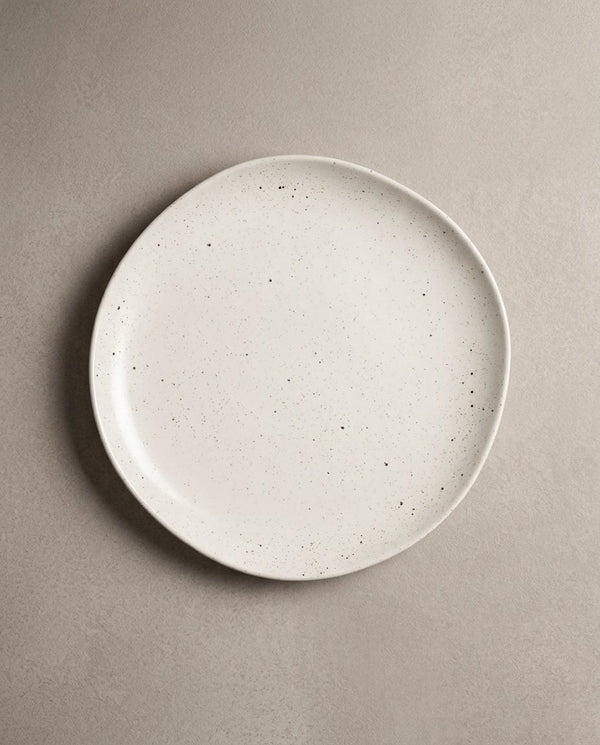 Assiette plate en grès Caelum 27,5cm