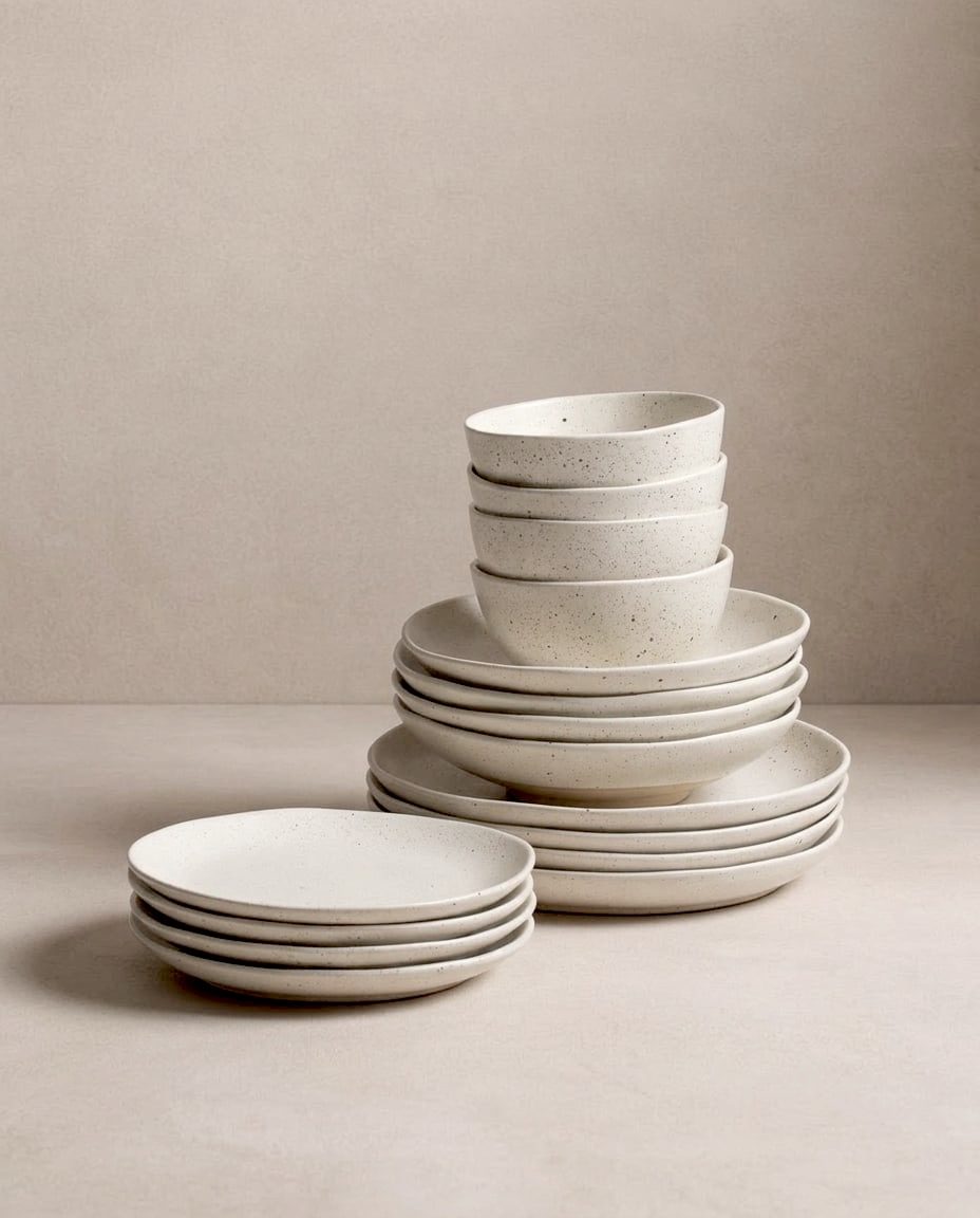 Service de table Caelum en grès – 16 pièces