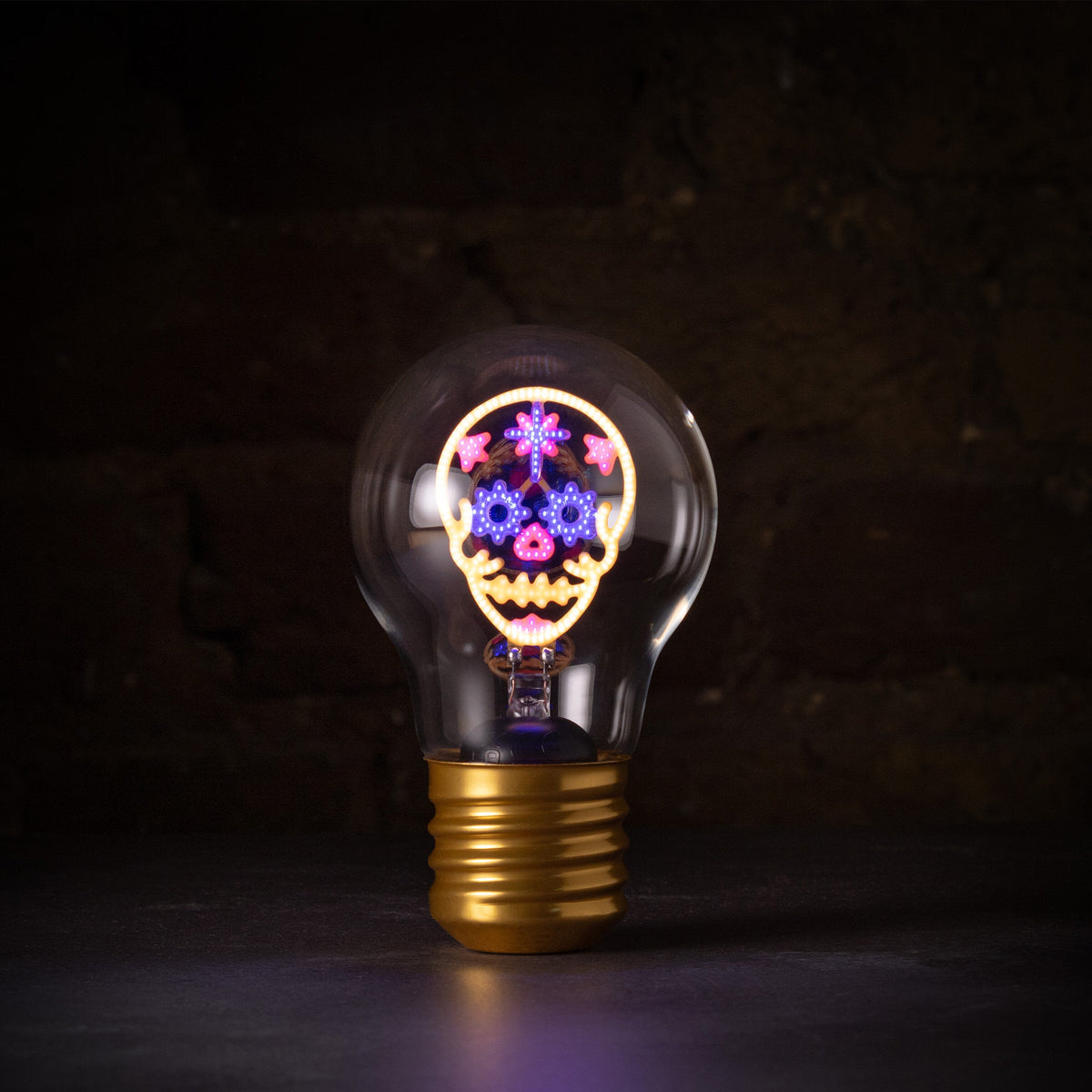 Cordless Calavera Lightbulb