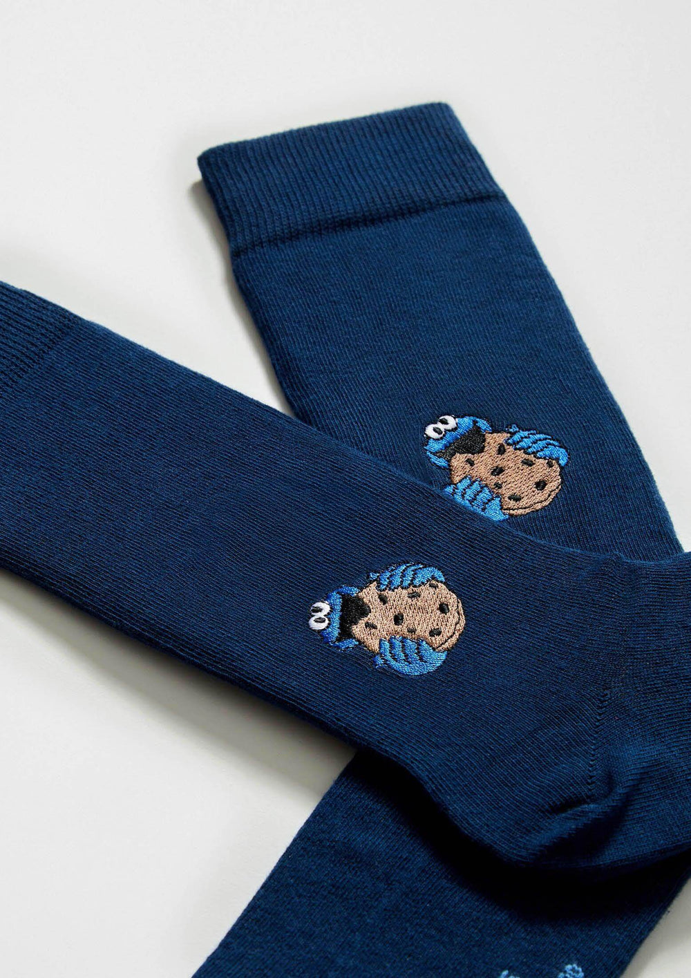 BeSesameStreet Cookie Monster Embroidered Azul